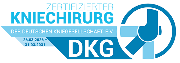 Zertifizierter Kniechirurg der Deutschen Kniegesellschaft E.V.